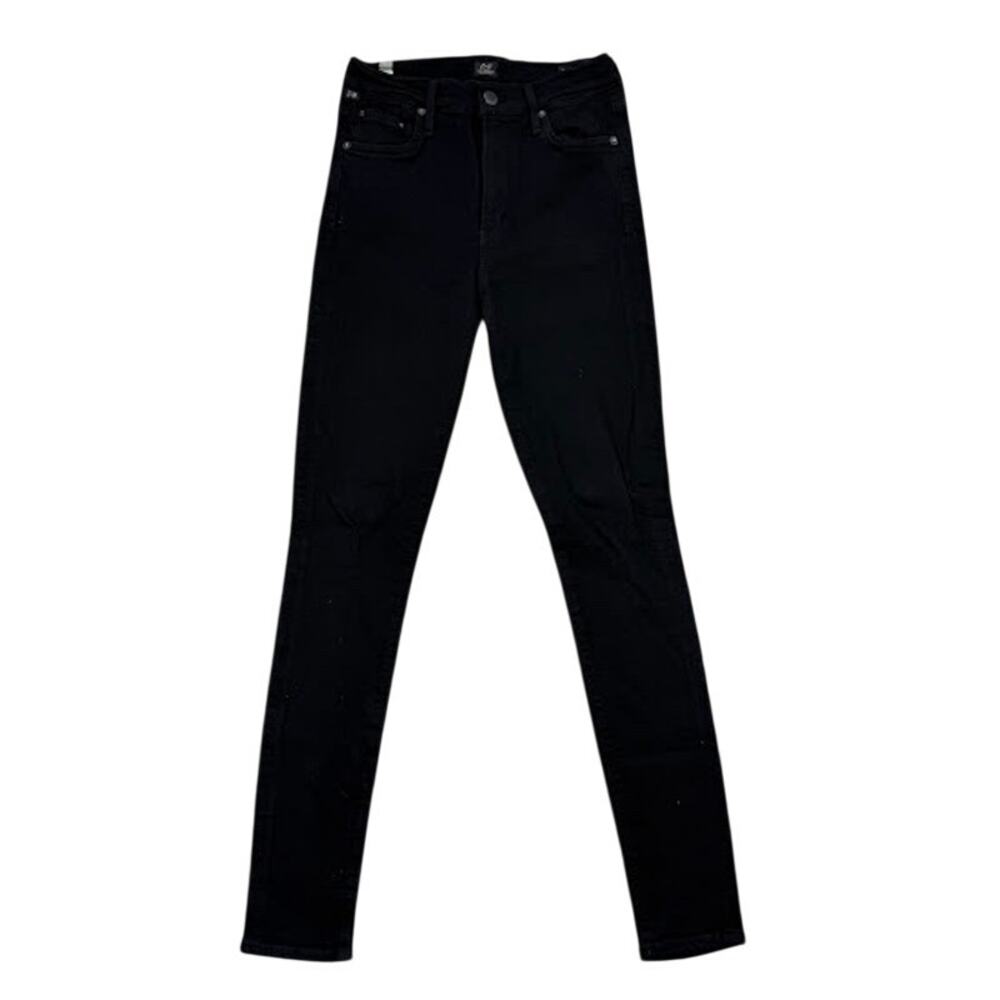 Citizens of Humanity Rocket High Rise Skinny Jeans Black Size 27